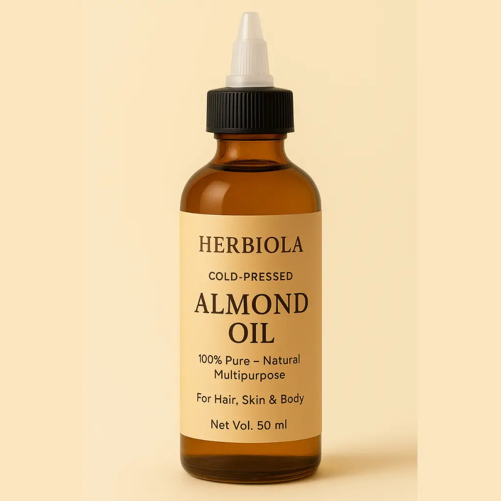 Herbiola Cold Pressed Almond (Badam) Oil
