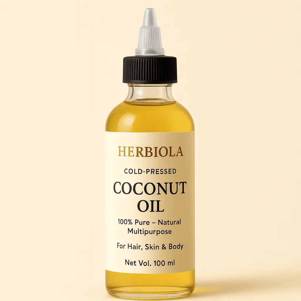 Herbiola Cold Pressed Coconut (Khopra) Oil