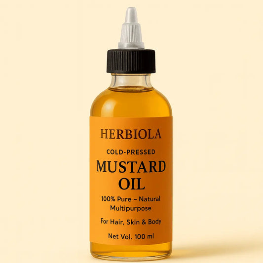 Herbiola Cold Pressed Mustard (Sarson) Oil
